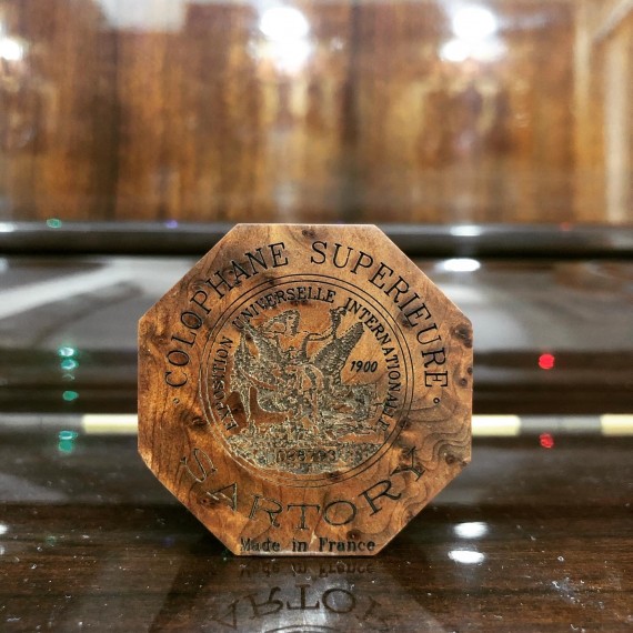 Sartory Rosin in Octagonal Wood Case - Made in France