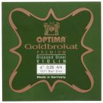 Optima Goldbrokat Premium Brassed Steel Violin E String