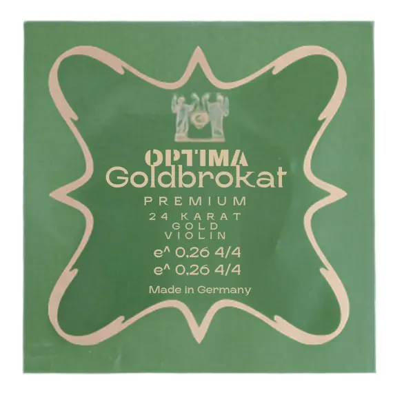 Optima Goldbrokat 24K Gold Violin E String