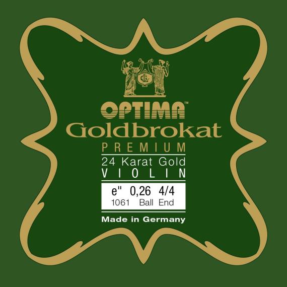 Optima Goldbrokat 24K Gold Violin E String